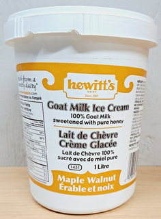 Goat Ice Cream - Maple Walnut (Hewitts)